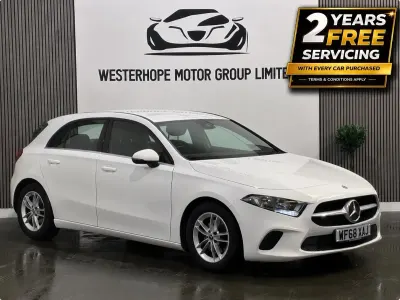 Used Mercedes A180 SE 116 HP (85 kW) 2018 White Hatchback