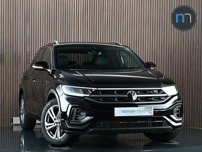 Used VW T-Roc R-line 150 HP (110 kW) 2022 Black SUV