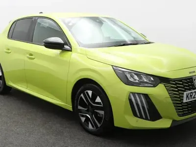 Used Peugeot 208 Allure 99 HP (72 kW) 2025 Agueda yellow Hatchback