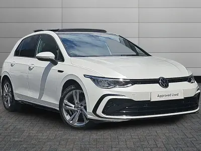 Used VW Golf VIII R-line 148 HP (108 kW) 2020 White Hatchback