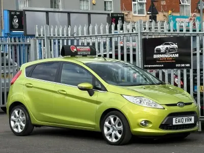 Used Ford Fiesta Titanium 2010 Green Hatchback