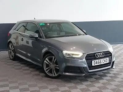 Usado Audi A3 S-Line 150 HP (110 kW) 2016 Cinzento Citadino