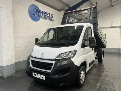 Used Peugeot Boxer S 140 HP (102 kW) 2021 White Van