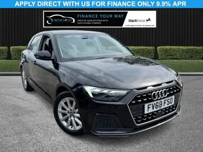 Used Audi A1 Sportback Sport 116 HP (85 kW) 2018 Black Hatchback
