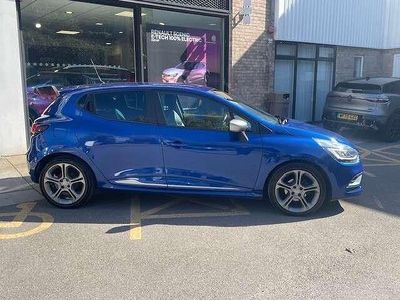 Used Renault Clio IV GT-Line 90 HP (66 kW) 2018 Blue  Hatchback