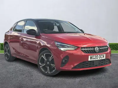 Used Vauxhall Corsa Elite 102 HP (75 kW) 2020 Red Hatchback