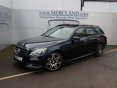 used Mercedes E350 E-Class 2015 (15) MERCEDES BENZBLUETEC AMG NIGHT PREMIUM+ ESTATE DIESEL AUTO