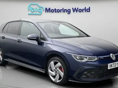 Used VW Golf VIII GTE 245 HP (180 kW) 2023 Blue Hatchback
