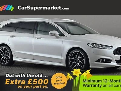 Used Ford Mondeo Titanium 150 HP (110 kW) 2016 White Estate