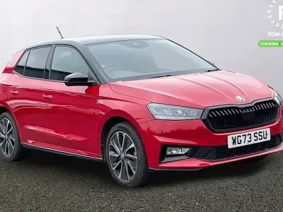 Used Skoda Fabia Monte Carlo 150 HP (110 kW) 2023 Red Hatchback