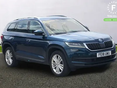 Used Skoda Kodiaq Dynamic 2018 Blue SUV