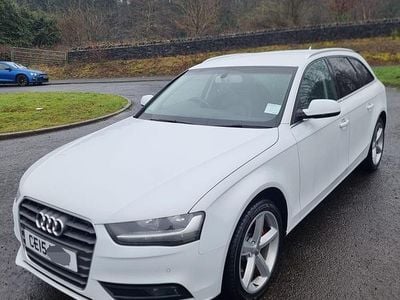 White Used 2015 Audi A4 Estate | £4,995 (Good price)