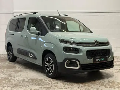 Used Citroën e-Berlingo Flair 127 HP (93 kW) 2018 Green MPV
