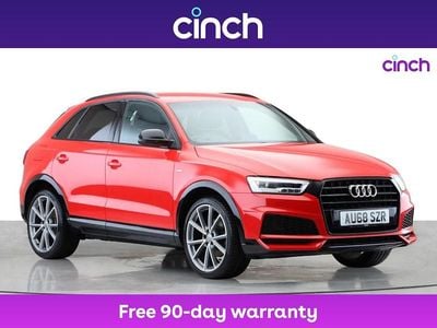 Red Used 2018 Audi Q3 Black Edition SUV | £17,949 (Good price)