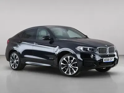 Used BMW X6 M Sport 313 HP (230 kW) 2018 Black SUV