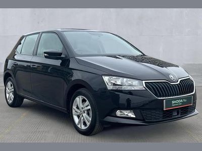 Used Skoda Fabia SE 75 HP (55 kW) 2019 Black Hatchback