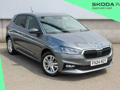 Used Skoda Fabia SE L 113 HP (83 kW) 2024 Graphite grey metallic Hatchback