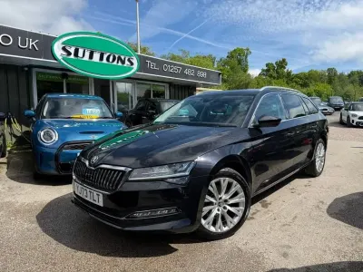 Used Skoda Superb SE L 200 HP (147 kW) 2024 Black Estate