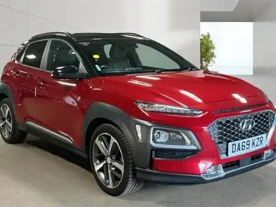 Used Hyundai Kona Premium 177 HP (130 kW) 2019 Red SUV