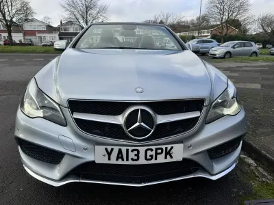 Usado Mercedes E250 AMG 2013 Prateado Cabrios