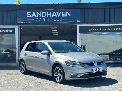 Used VW Golf VII Match 130 HP (95 kW) 2019 Silver Hatchback