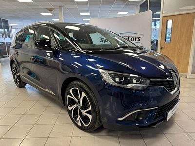 Used Renault Grand Scénic IV Signature 110 HP (80 kW) 2017 Blue MPV