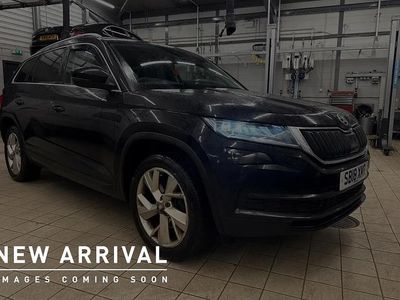 Black magic pearlescent Used 2018 Skoda Kodiaq SUV | £16,000 (Fair price)