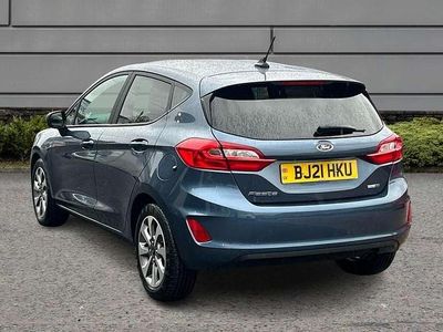Used Ford Fiesta Trend 123 HP (90 kW) 2021 Blue Hatchback
