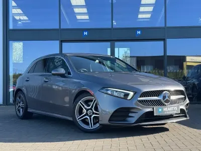 Used Mercedes A190 AMG line 190 HP (139 kW) 2021 Grey Hatchback