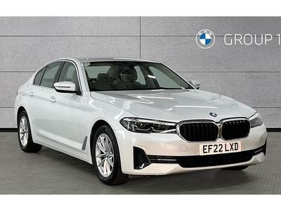 Mineral white Used 2022 BMW 520 Comfort Edition Sedan | £23,490 (Good price)