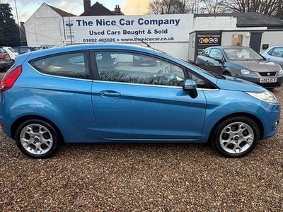 Blue Used 2012 Ford Fiesta Zetec Hatchback | £3,695 (Fair price)