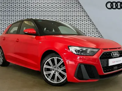 Used Audi A1 S-Line 116 HP (85 kW) 2019 Red SUV
