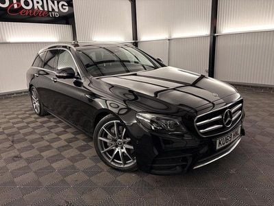 Used Mercedes E220 AMG line 2019 Black Estate