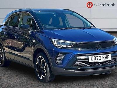 Used Vauxhall Crossland Ultimate 110 HP (80 kW) 2023 Blue SUV