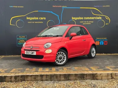 Used Fiat 500 Pop Star 69 HP (50 kW) 2017 Pink Hatchback