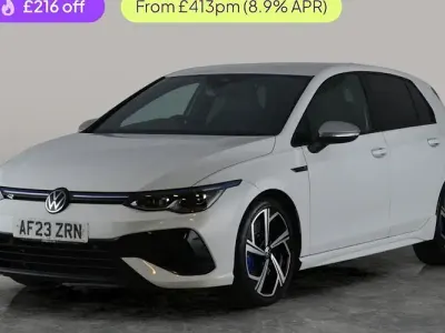 Second-hand VW Golf VIII R 320 CP (235 kW) 2023 Alb Hatchback