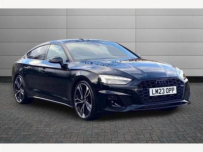 Used Audi A5 Sportback Black Edition 204 HP (150 kW) 2023 Black Hatchback