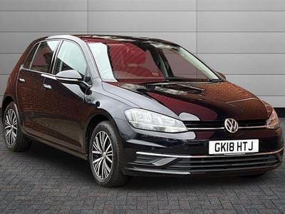 Used VW Golf VII SE 115 HP (84 kW) 2018 Black Hatchback