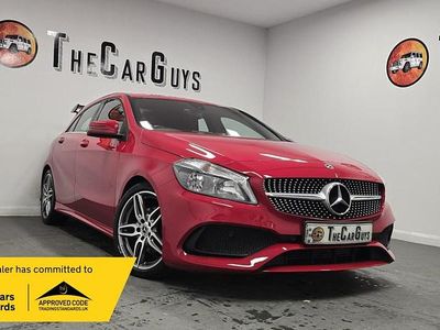 Used Mercedes A160 AMG line 102 HP (75 kW) 2018 Red Hatchback