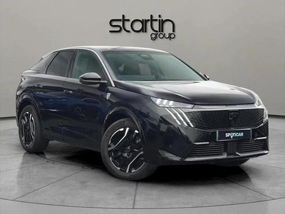 Black Used 2025 Peugeot e-3008 GT SUV | £24,150 (Fair price)