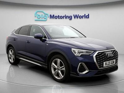 Used Audi Q3 Sportback S-Line 148 HP (108 kW) 2021 Blue SUV
