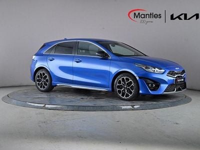 Used Kia Ceed GT GT-Line 158 HP (116 kW) 2022 Blue Hatchback