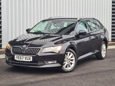 Used Skoda Superb SE 120 HP (88 kW) 2017 Black Estate