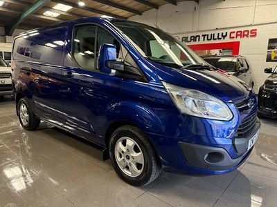 Used Ford Transit Custom Limited 130 HP (95 kW) 2017 Blue Van