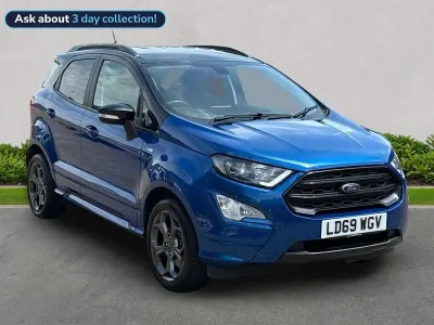 Used Ford Ecosport ST-Line 125 HP (91 kW) 2019 Blue SUV