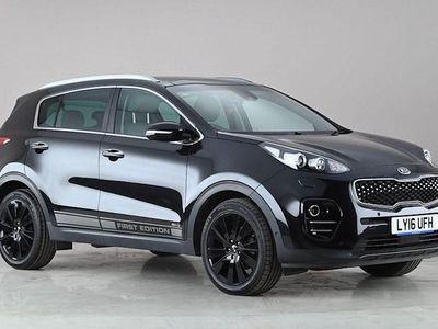 Used Kia Sportage First Edition 185 HP (136 kW) 2016 Black SUV