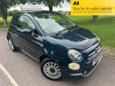 Gebraucht Fiat 500 Lounge 69 PS (50 kW) 2016 Blau Kleinwagen