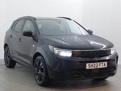 Used Vauxhall Grandland X GS Line 2022 Black SUV