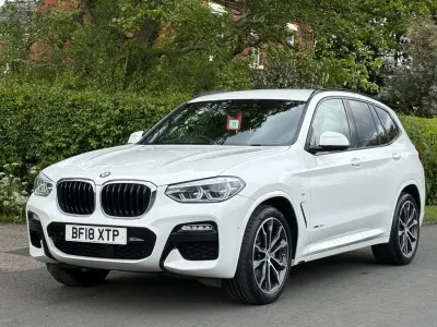 Used BMW X3 M Sport 265 HP (194 kW) 2018 White SUV