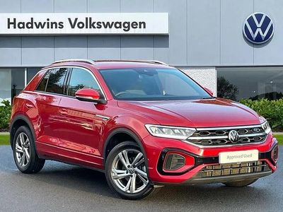 Red Used 2023 VW T-Roc R-line SUV | £23,495 (Fair price)